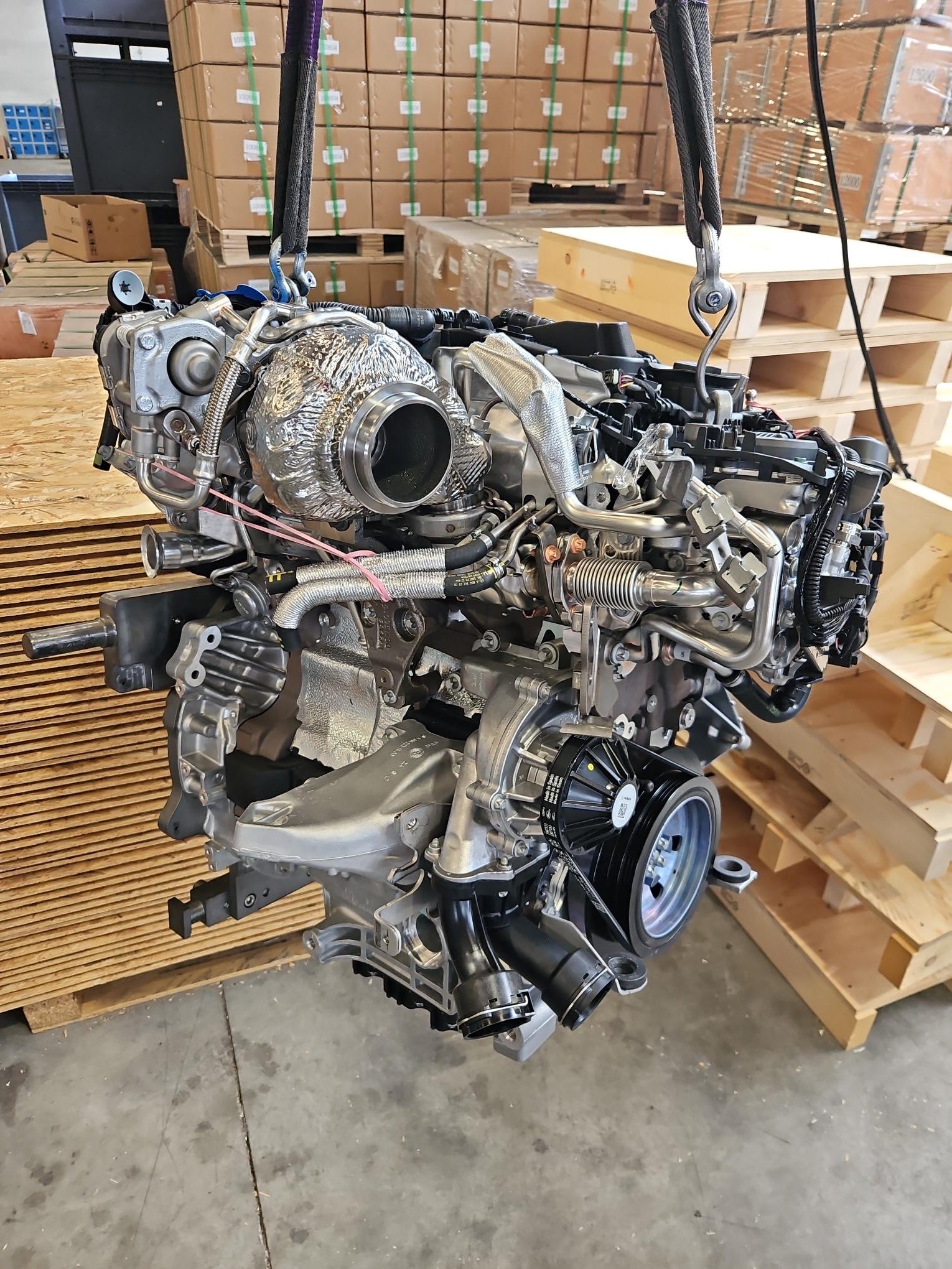 Engine NEW MERCEDES-BENZ C - E - CLE - CLS - GLC - GLE 2.0L 16V - OM654.820 - A6540105214