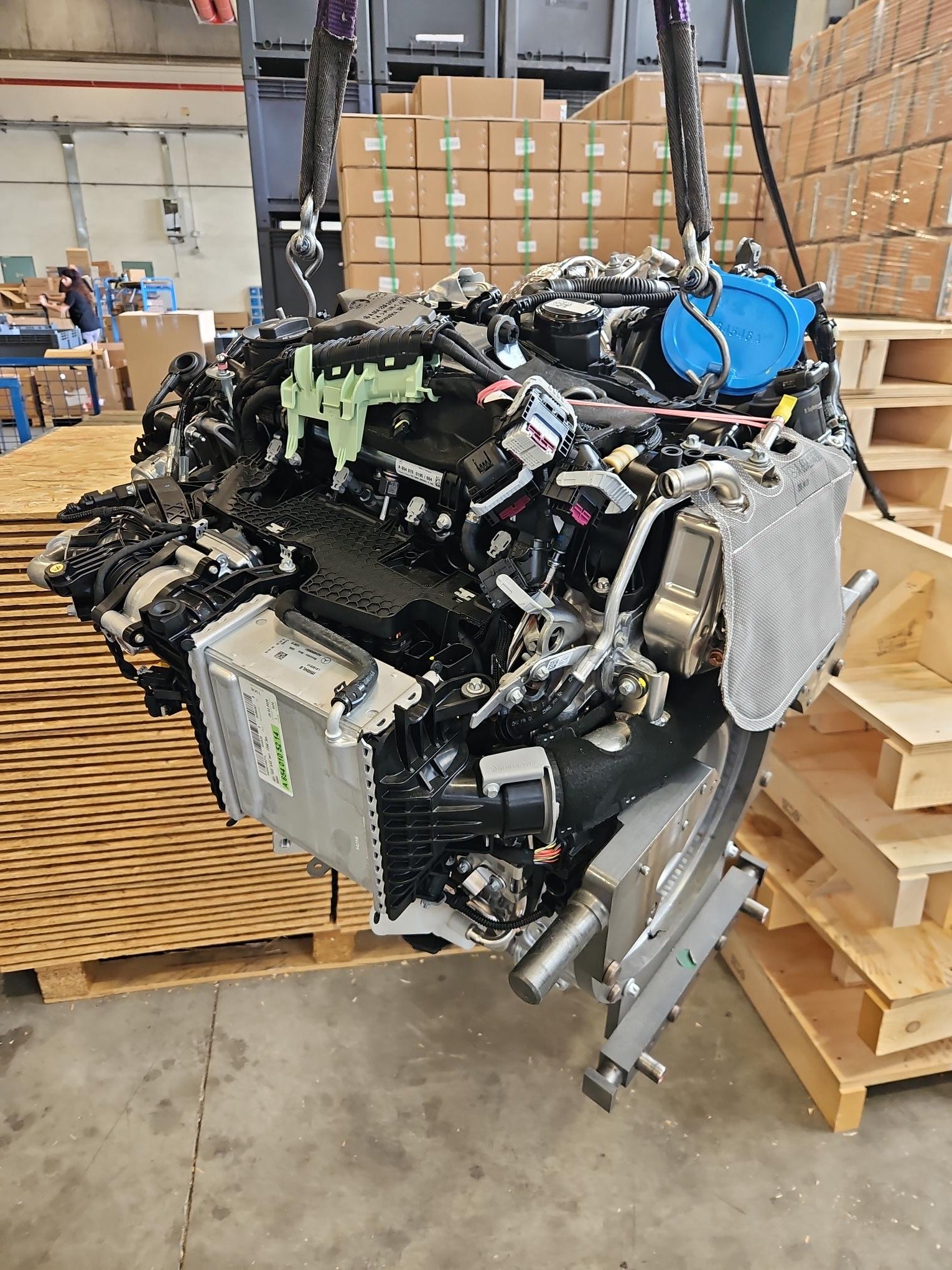Engine NEW MERCEDES-BENZ C - E - CLE - CLS - GLC - GLE 2.0L 16V - OM654.820 - A6540105214
