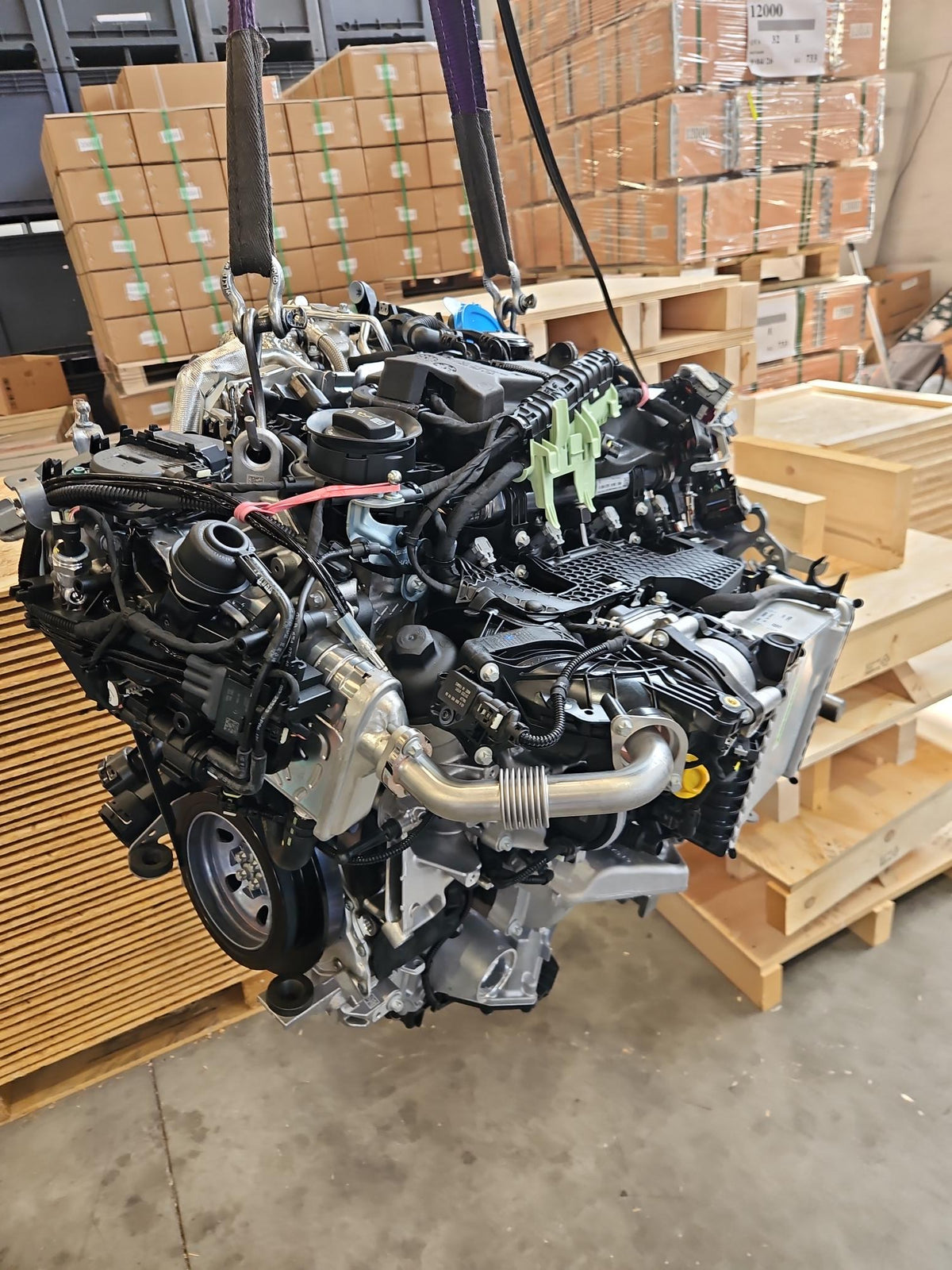 Engine NEW MERCEDES-BENZ C - E - CLE - CLS - GLC - GLE 2.0L 16V - OM654.820 - A6540105214