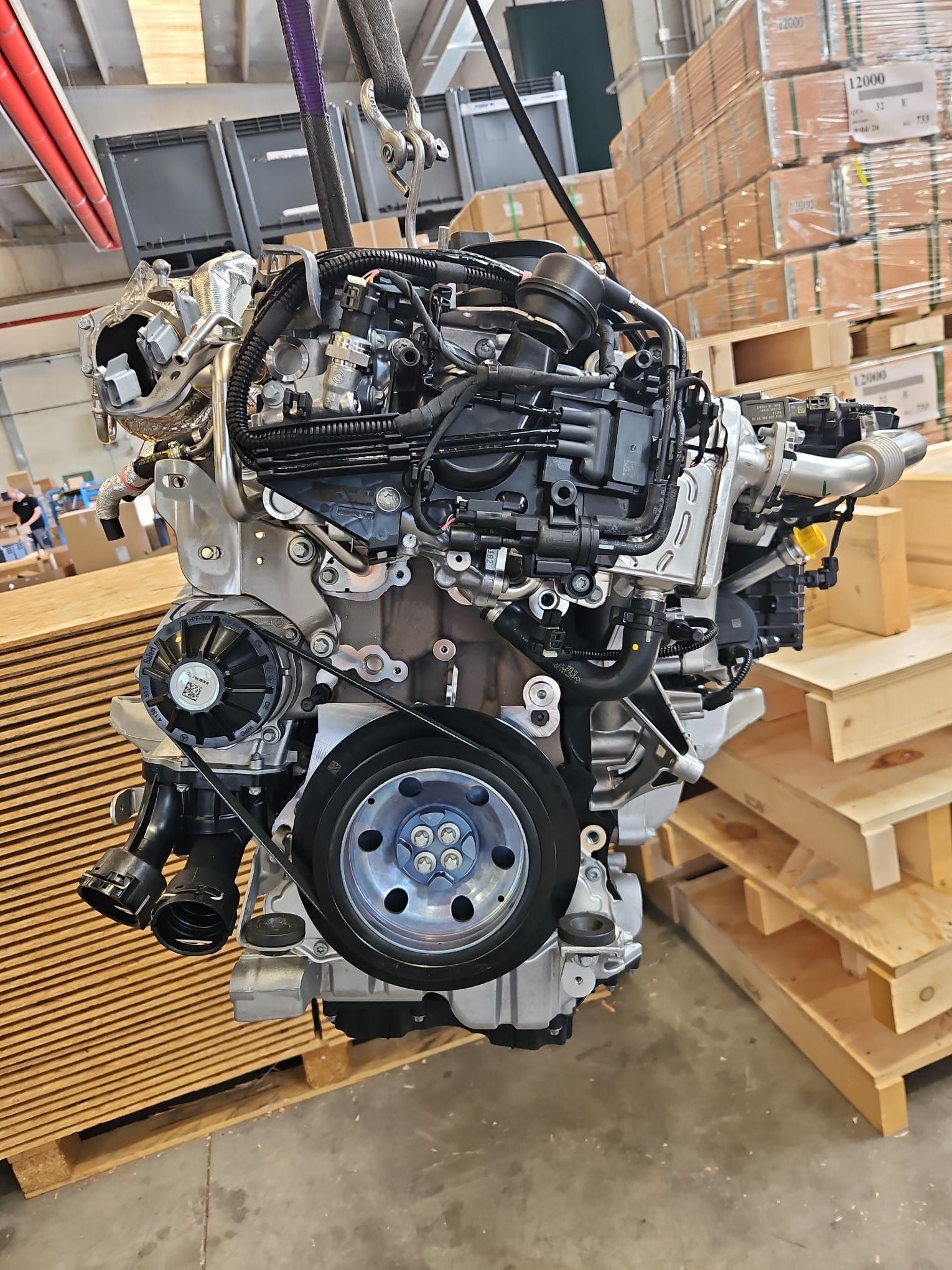 Engine NEW MERCEDES-BENZ C - E - CLE - CLS - GLC - GLE 2.0L 16V - OM654.820 - A6540105214
