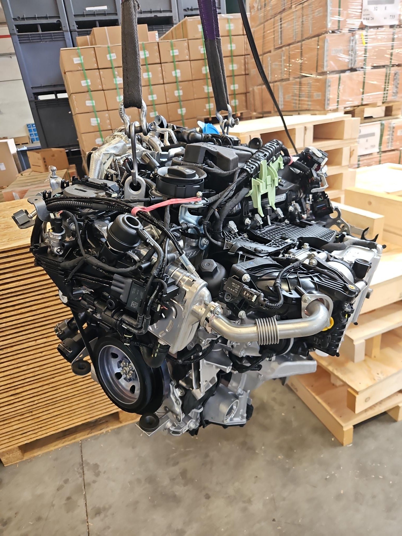 Engine NEW MERCEDES-BENZ C - E - CLE - CLS - GLC - GLE 2.0L 16V - OM654.820 - A6540105214