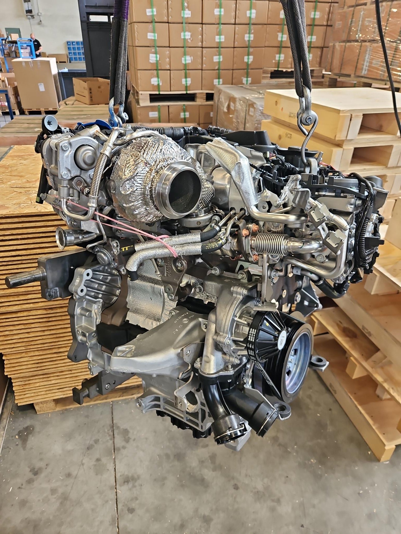 Engine NEW MERCEDES-BENZ C - E - CLE - CLS - GLC - GLE 2.0L 16V - OM654.820 - A6540105214