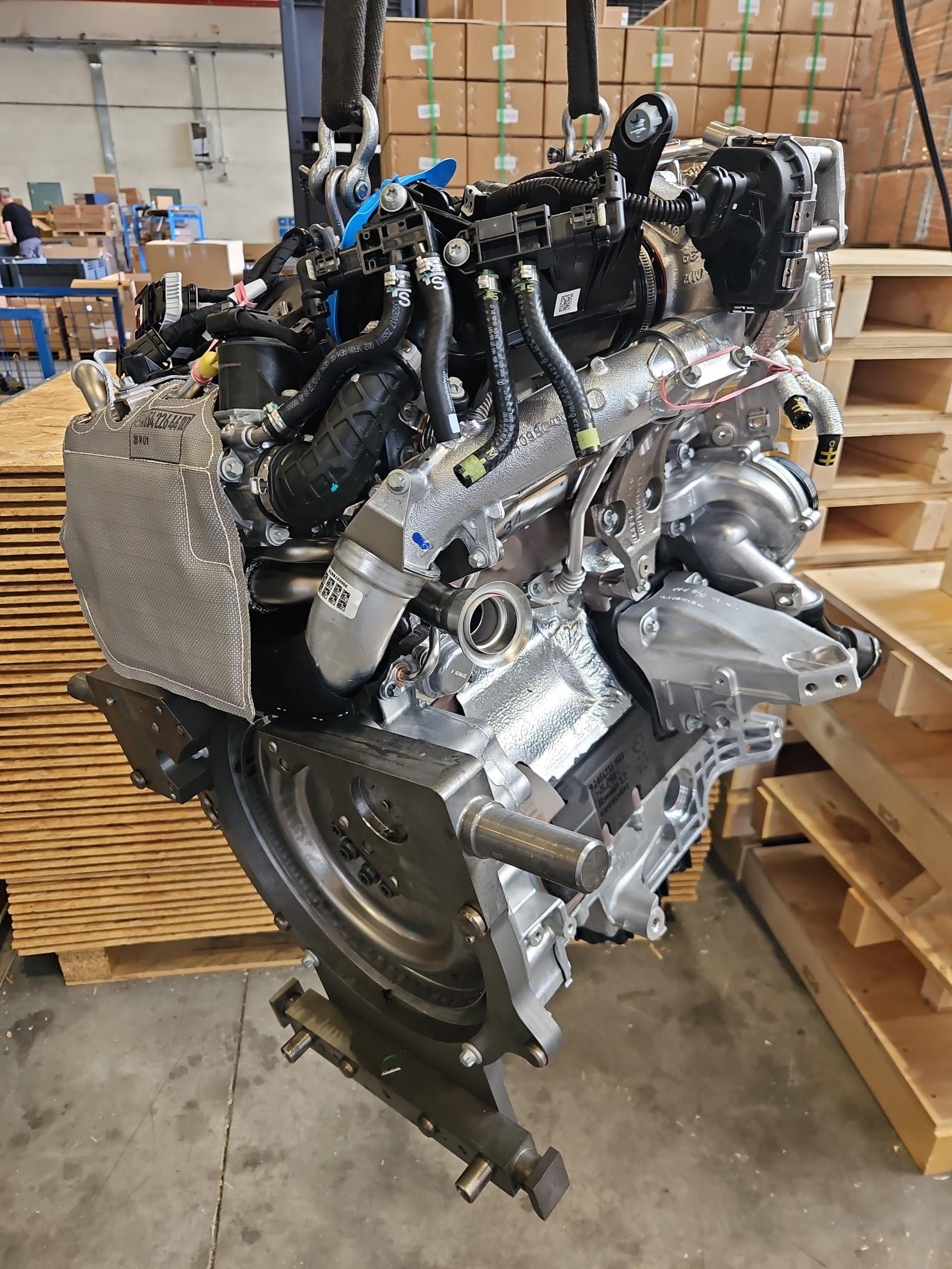Engine NEW MERCEDES-BENZ C - E - CLE - CLS - GLC - GLE 2.0L 16V - OM654.820 - A6540105214