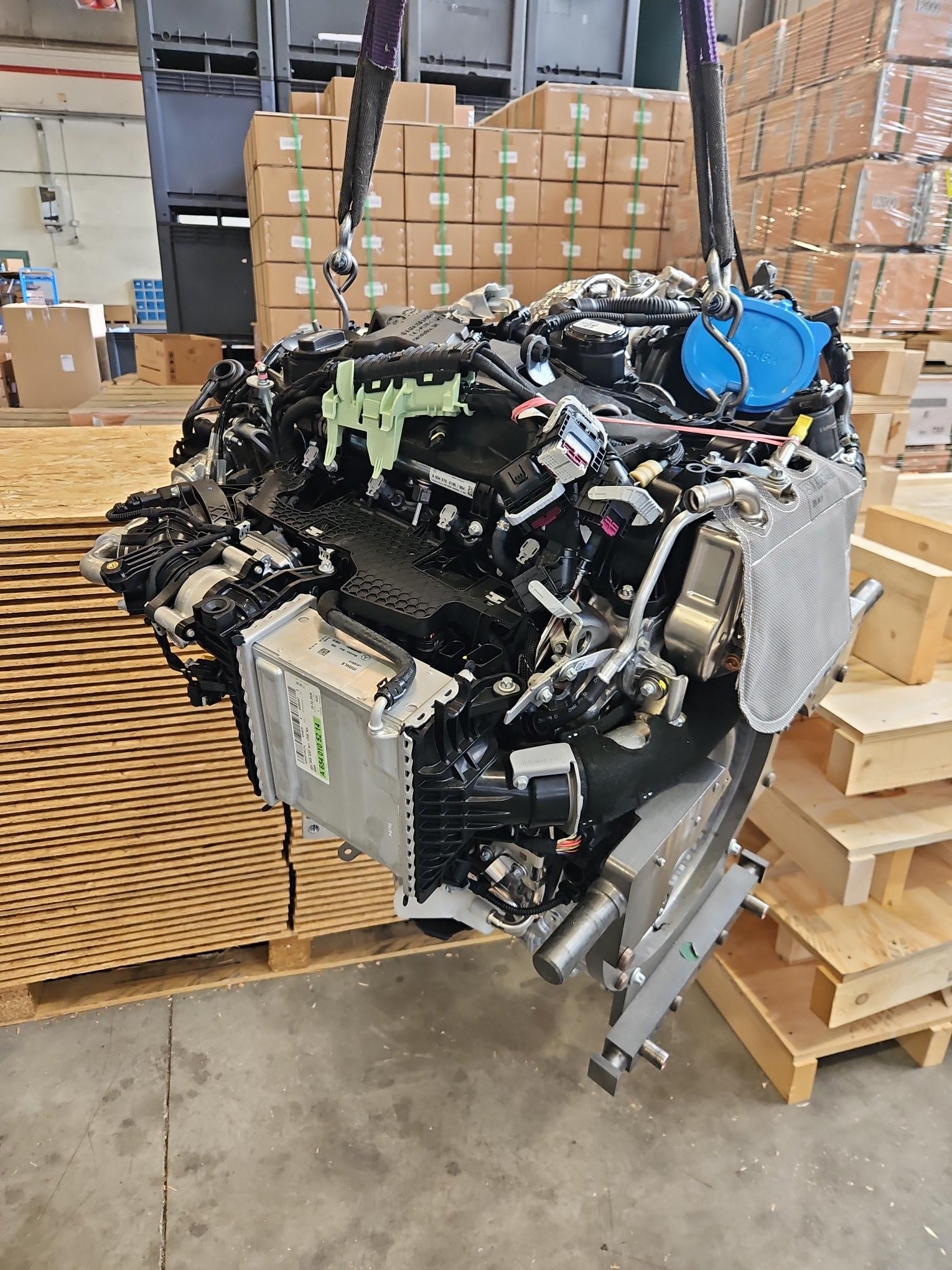 Engine NEW MERCEDES-BENZ C - E - CLE - CLS - GLC - GLE 2.0L 16V - OM654.820 - A6540105214