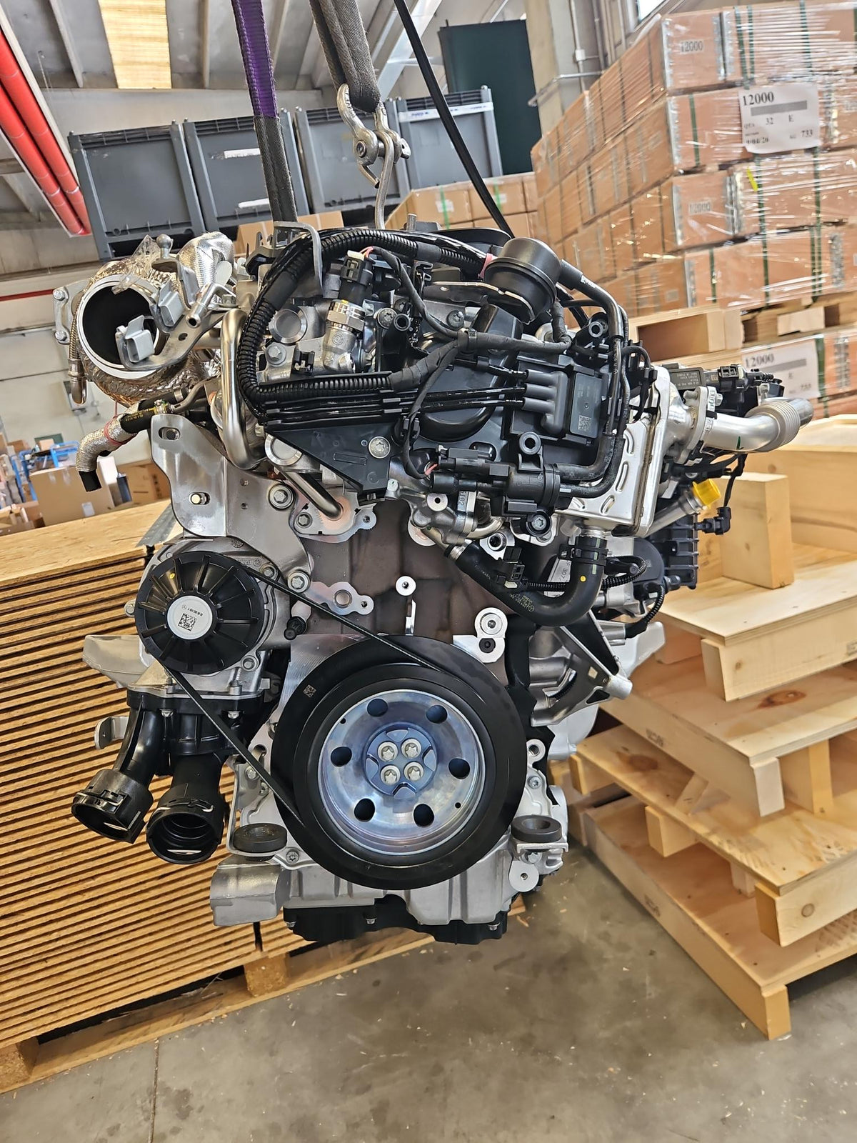 Engine NEW MERCEDES-BENZ C - E - CLE - CLS - GLC - GLE 2.0L 16V - OM654.820 - A6540105214