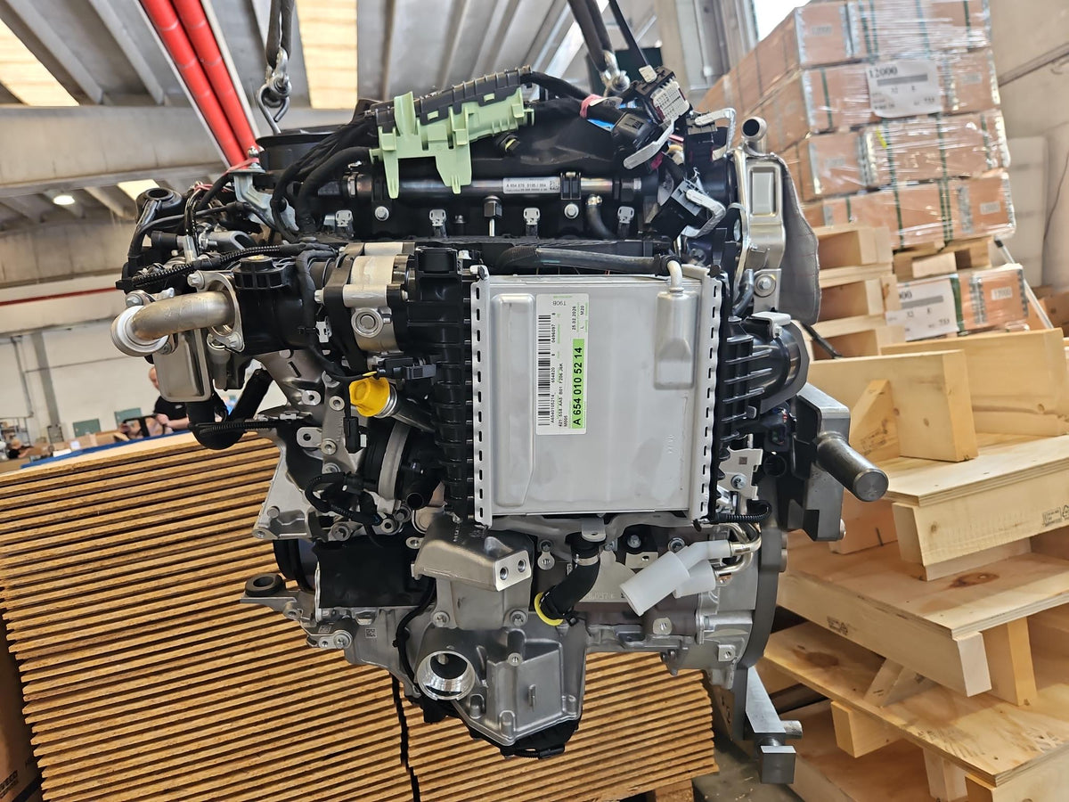 Engine NEW MERCEDES-BENZ C - E - CLE - CLS - GLC - GLE 2.0L 16V - OM654.820 - A6540105214