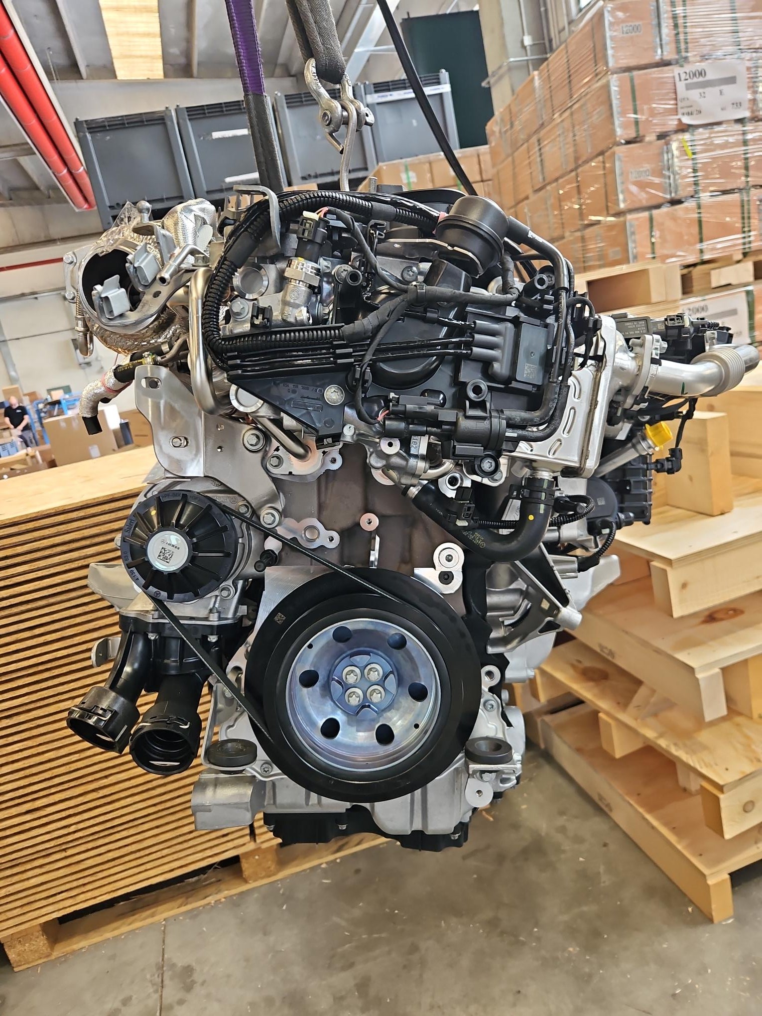 Engine NEW MERCEDES-BENZ C - E - CLE - CLS - GLC - GLE 2.0L 16V - OM654.820 - A6540105214